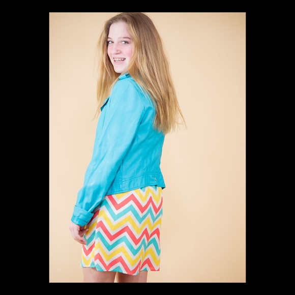 SOLD Daughter Took -- GONE Baby Blue Faux Leather - Picture 2 of 5